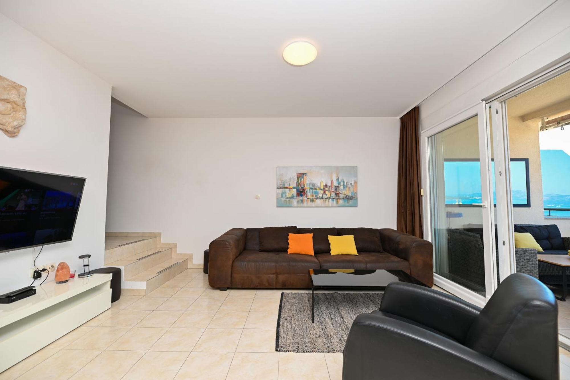 Sunny Place With Sea View 特罗吉尔 外观 照片